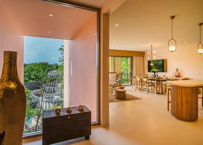 Divine 2br W Pool Gym Yoga Classes Restaurant Tulum