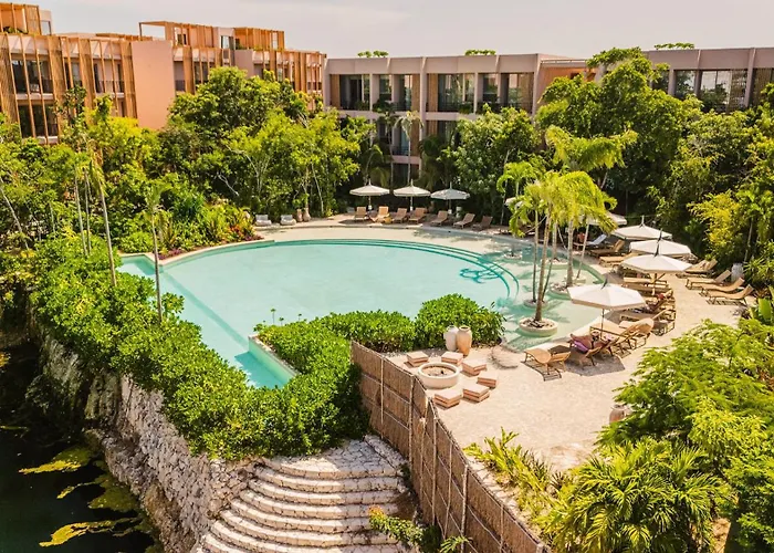 Divine 2br W Pool Gym Yoga Classes Restaurant Apartamento Tulum